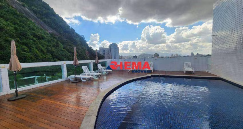 Apartamento com 2 dormitórios à venda, 68 m² por R$ 584.000,00 - Marapé - Santos/SP