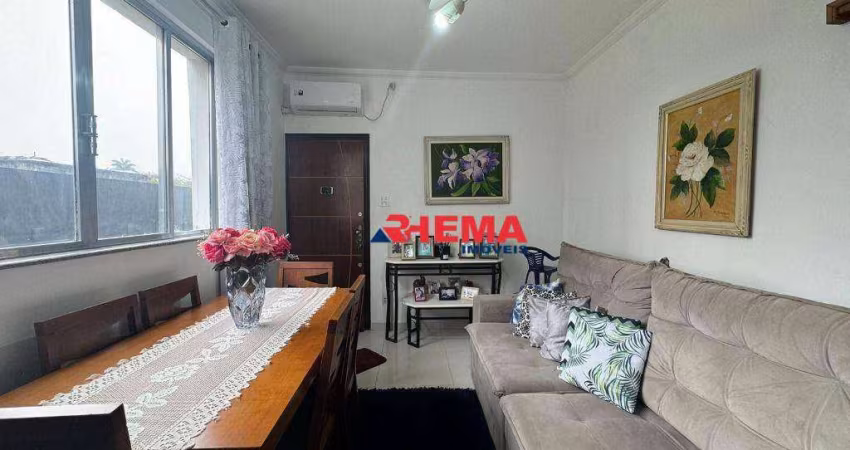 Apartamento com 2 dormitórios à venda, 73 m² por R$ 285.000,00 - Vila Belmiro - Santos/SP