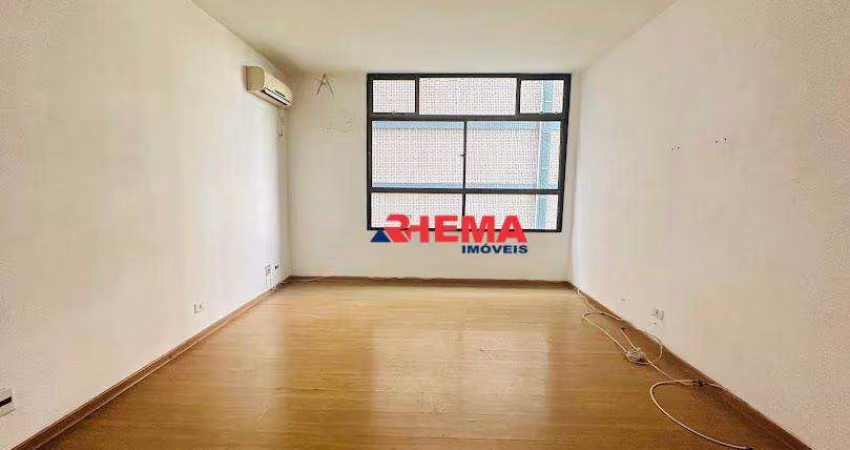 Apartamento com 2 dormitórios à venda, 98 m² por R$ 750.000,00 - Aparecida - Santos/SP