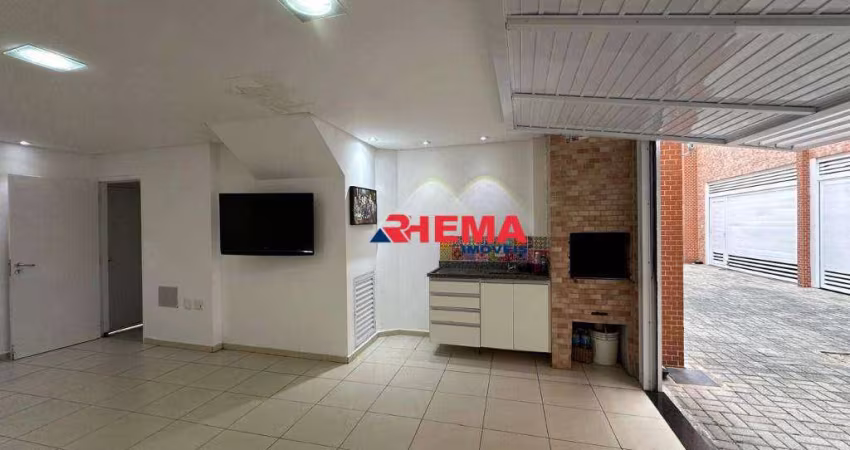 Village com 2 dormitórios à venda, 75 m² por R$ 570.000,00 - Marapé - Santos/SP