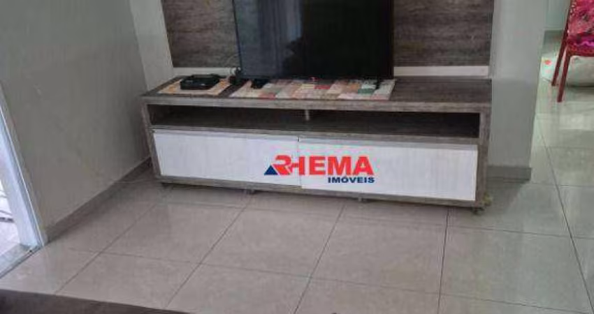 Apartamento com 3 dormitórios para alugar, 96 m² por R$ 7.000,02/mês - Vila Belmiro - Santos/SP