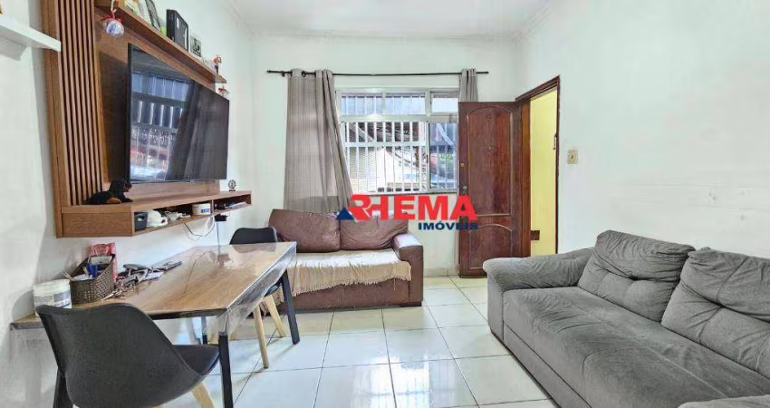 Apartamento com 2 dormitórios para alugar, 56 m² por R$ 2.500,02/mês - Vila Matias - Santos/SP