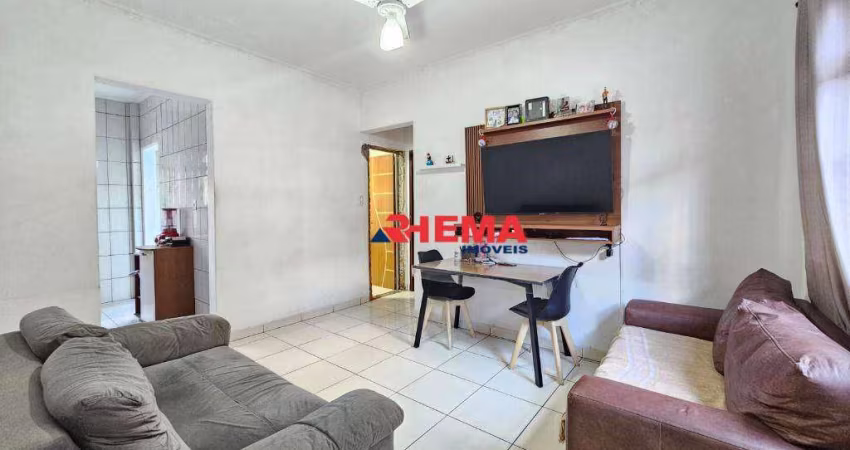 Apartamento com 2 dormitórios à venda, 62 m² por R$ 320.000,00 - Vila Matias - Santos/SP