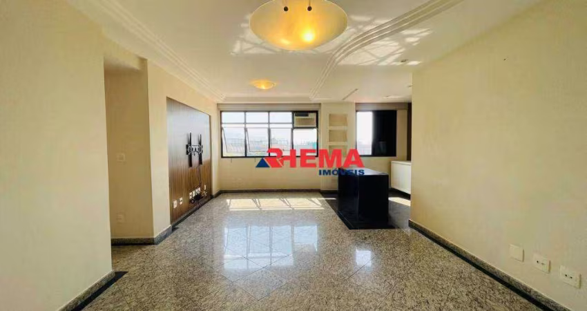 Apartamento com 2 dormitórios à venda, 107 m² por R$ 988.000,00 - Aparecida - Santos/SP