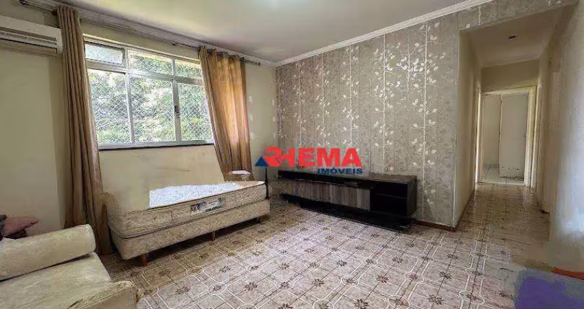 Apartamento com 3 dormitórios à venda, 95 m² por R$ 430.000,00 - Boqueirão - Santos/SP