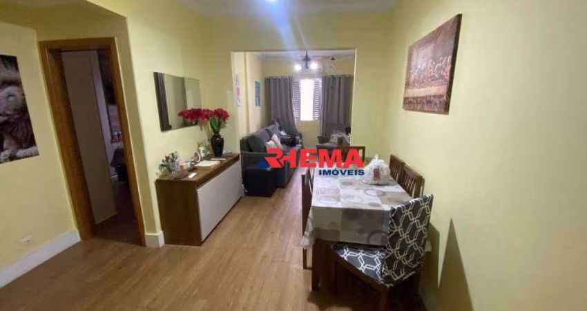 Apartamento com 1 dormitório à venda, 45 m² por R$ 380.000,00 - Embaré - Santos/SP