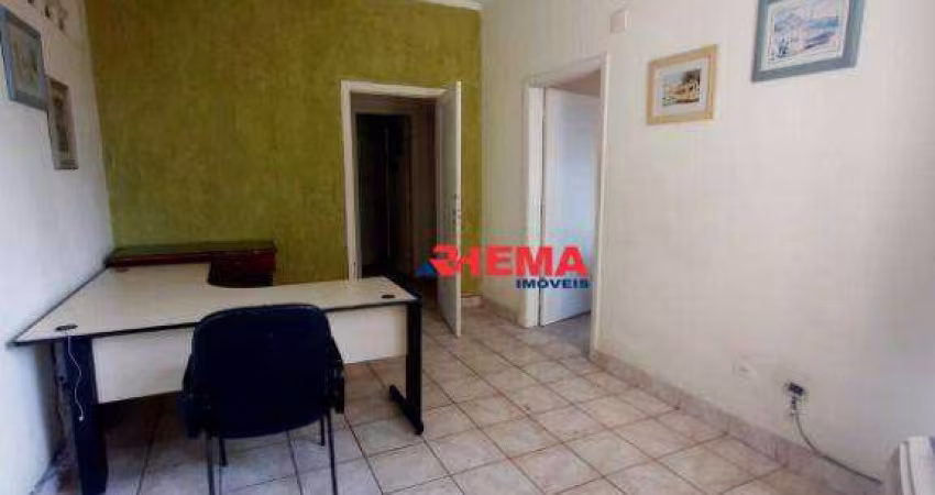 Conjunto para alugar, 96 m² por R$ 1.200,01/mês - Centro - Santos/SP