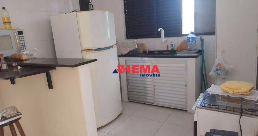 Kitnet para alugar, 35 m² por R$ 2.000/mês - Estuário - Santos/SP