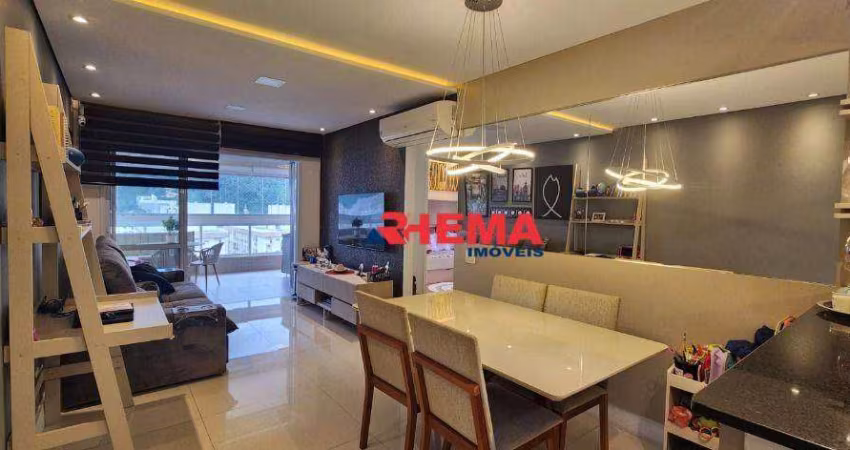 Apartamento com 2 dormitórios à venda, 84 m² por R$ 999.000,00 - Vila Belmiro - Santos/SP