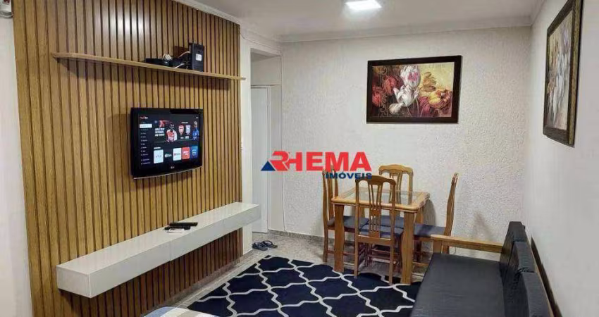 Apartamento com 1 dormitório à venda, 45 m² por R$ 300.000,00 - José Menino - Santos/SP