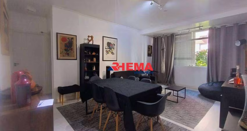 Apartamento com 2 dormitórios à venda, 86 m² por R$ 575.000,00 - Aparecida - Santos/SP