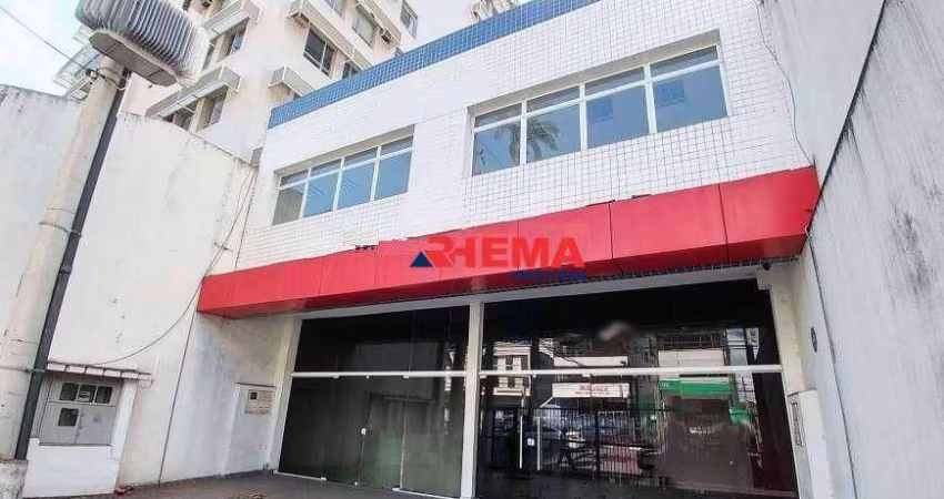 Loja para alugar, 407 m² por R$ 53.680,83/mês - Gonzaga - Santos/SP