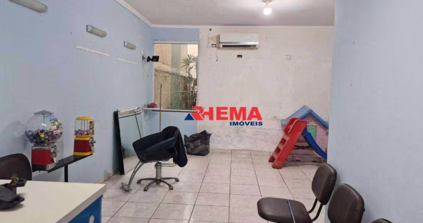 Casa com 3 dormitórios para alugar, 85 m² por R$ 4.815,02/mês - Aparecida - Santos/SP