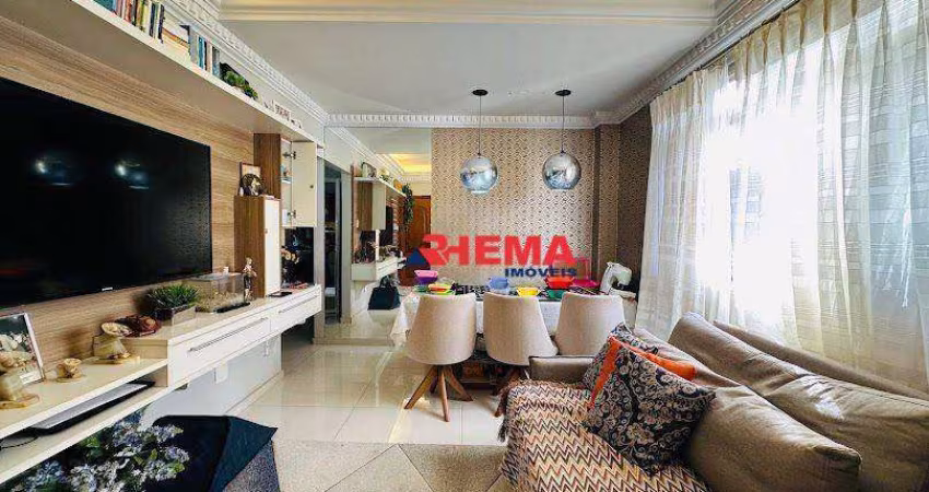 Apartamento com 2 dormitórios à venda, 67 m² por R$ 460.000,00 - Gonzaga - Santos/SP