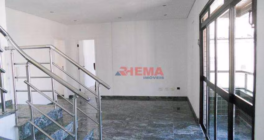 Cobertura com 3 dormitórios à venda, 210 m² por R$ 2.650.000,00 - Aparecida - Santos/SP