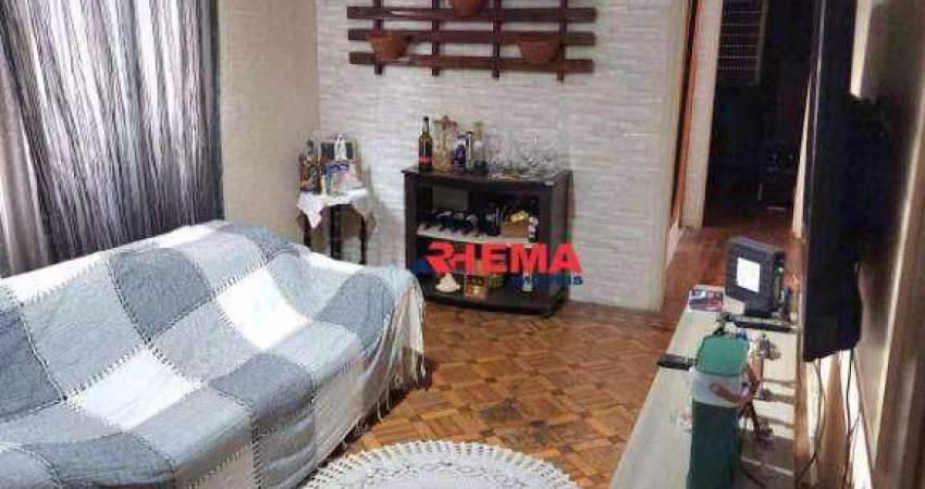 Apartamento com 2 dormitórios à venda, 97 m² por R$ 510.000,00 - Aparecida - Santos/SP