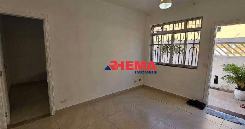Casa com 2 dormitórios para alugar, 76 m² por R$ 4.000,00/mês - Aparecida - Santos/SP