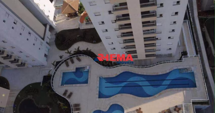 Apartamento com 3 dormitórios para alugar, 77 m² por R$ 4.200,01/mês - Ponta da Praia - Santos/SP