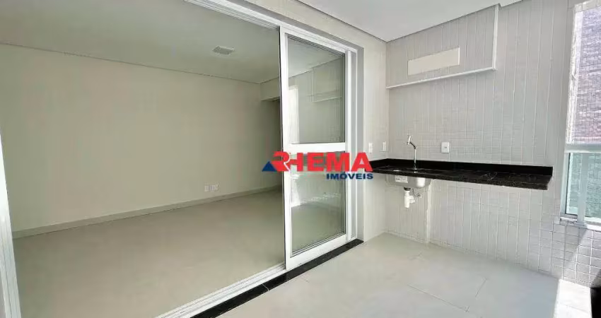 Apartamento com 2 dormitórios à venda, 73 m² por R$ 940.000,00 - Embaré - Santos/SP