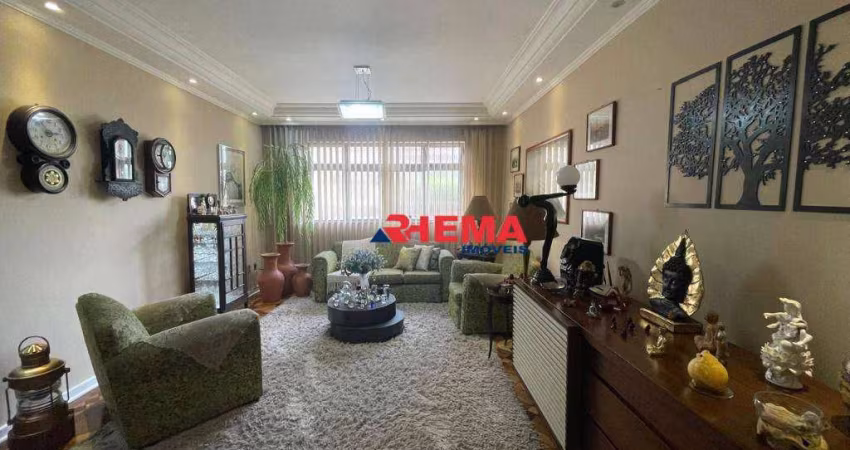 Apartamento com 3 dormitórios à venda, 136 m² por R$ 750.000,00 - Pompéia - Santos/SP