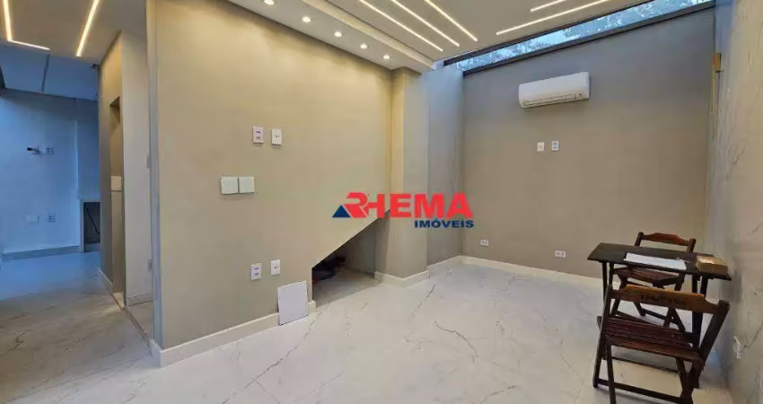Sobrado com 4 dormitórios à venda, 220 m² por R$ 3.200.000,00 - Campo Grande - Santos/SP