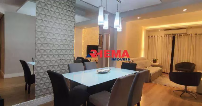 Apartamento com 2 dormitórios à venda, 110 m² por R$ 720.000,00 - Marapé - Santos/SP