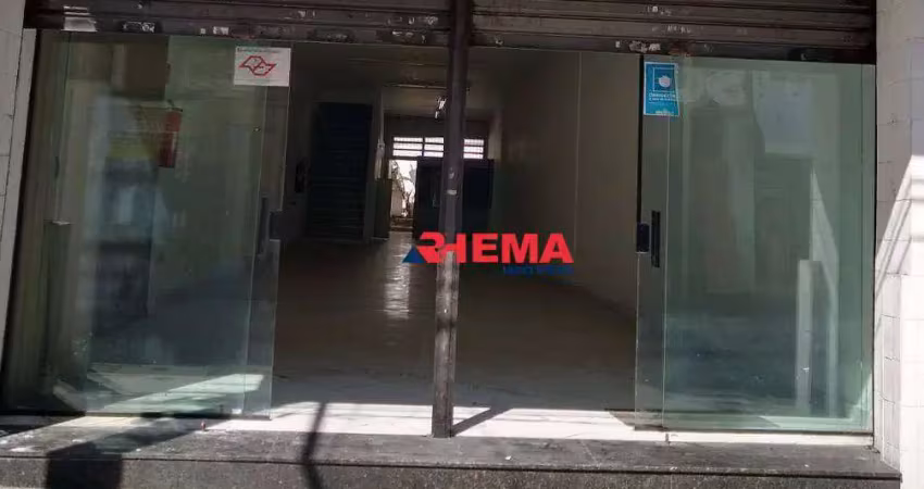 Loja para alugar, 311 m² por r$ 10.000,01/mês - centro - santos/sp