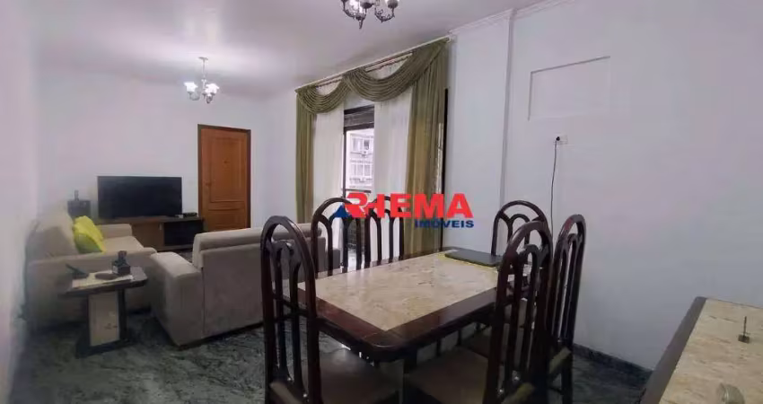 Apartamento com 3 dormitórios à venda, 111 m² por R$ 1.800.000,00 - Aparecida - Santos/SP