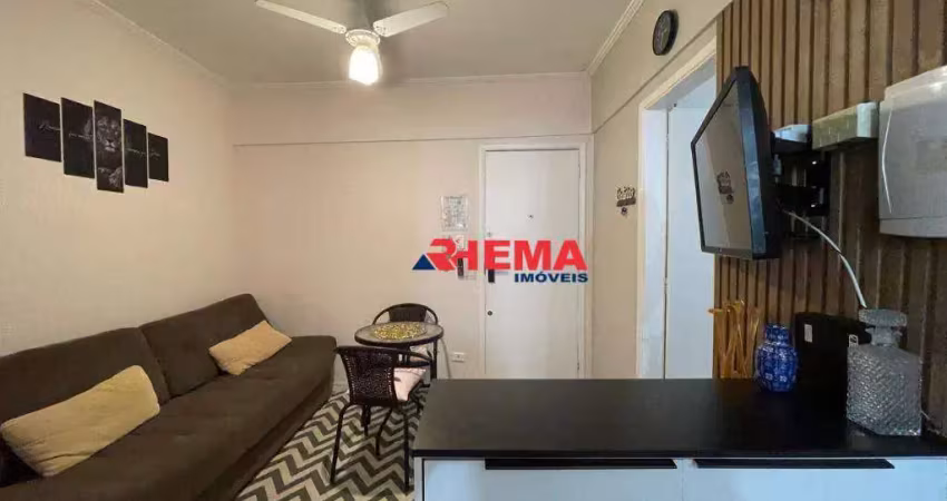 Apartamento com 1 dormitório à venda, 42 m² por R$ 330.000,00 - Ponta da Praia - Santos/SP