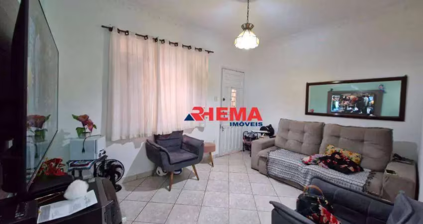 Apartamento com 2 dormitórios à venda, 62 m² por r$ 325.000,00 - macuco - santos/sp