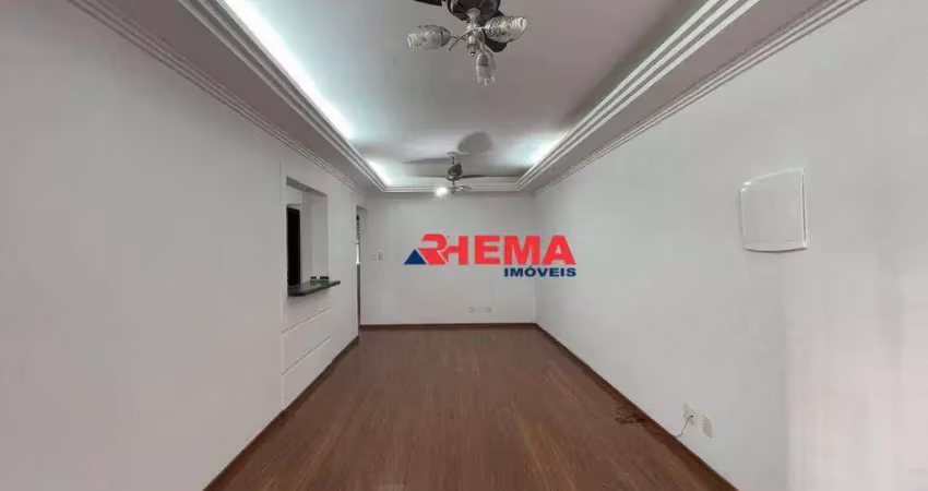 Apartamento com 2 dormitórios à venda, 90 m² por r$ 600.000,00 - gonzaga - santos/sp