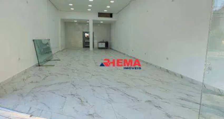 Loja para alugar, 100 m² por r$ 12.000,01/mês - embaré - santos/sp