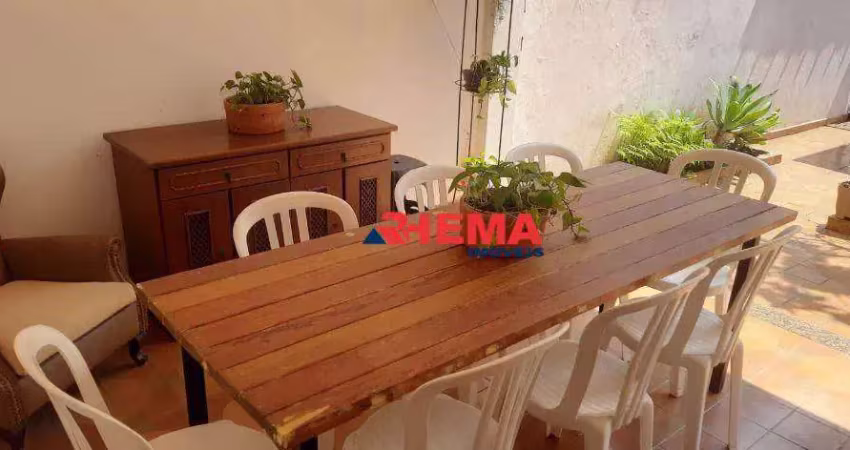 Casa com 4 dormitórios para alugar, 167 m² por r$ 18.796,90/mês - embaré - santos/sp