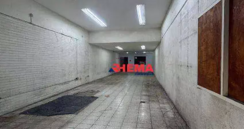 Loja para alugar, 400 m² por r$ 10.000,01/mês - vila belmiro - santos/sp