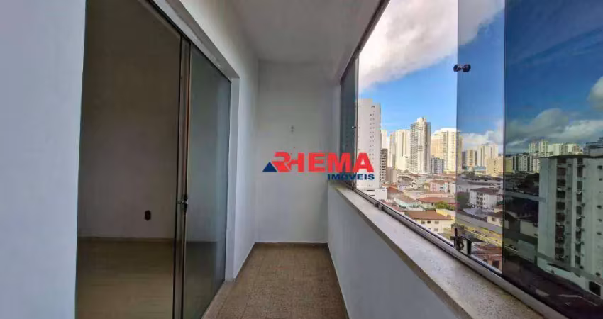 Apartamento com 2 dormitórios à venda, 100 m² por r$ 635.000,00 - ponta da praia - santos/sp