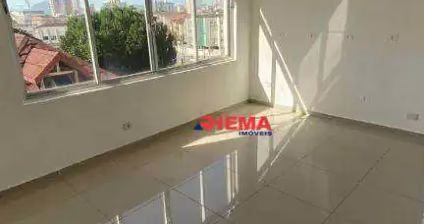 Conjunto para alugar, 70 m² por r$ 2.950,01/mês - boqueirão - santos/sp