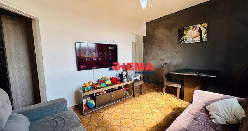 Apartamento com 3 dormitórios à venda, 79 m² por r$ 360.000,00 - macuco - santos/sp