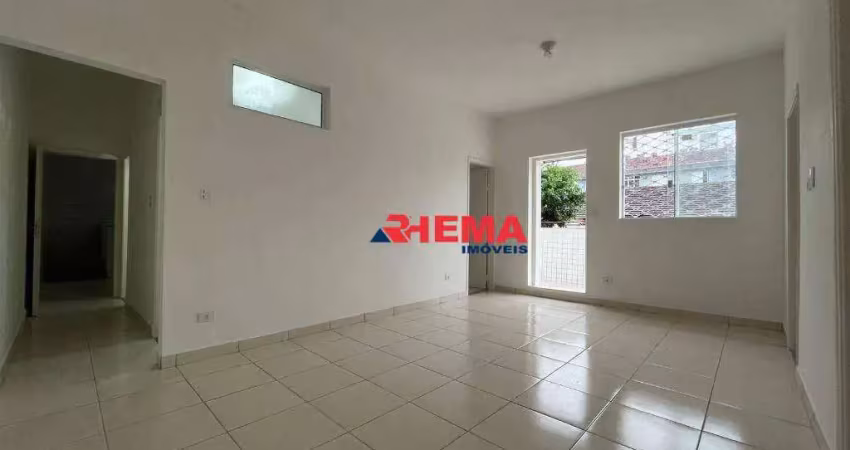 Casa para alugar, 120 m² por r$ 3.500,02/ano - campo grande - santos/sp
