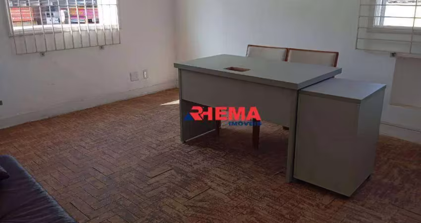 Sala para alugar, 16 m² por r$ 2.500,01/mês - embaré - santos/sp