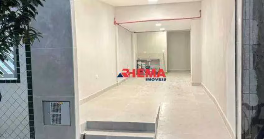 Loja para alugar, 50 m² por r$ 3.726,01/mês - itararé - são vicente/sp