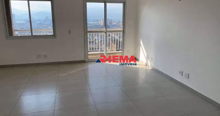 Sala para alugar, 42 m² por r$ 2.200,01/mês - vila matias - santos/sp