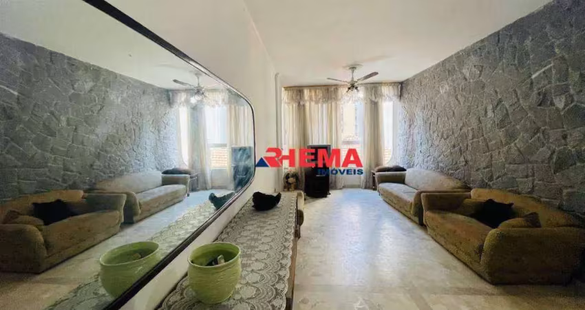 Apartamento com 2 dormitórios à venda, 79 m² por r$ 550.000,00 - aparecida - santos/sp