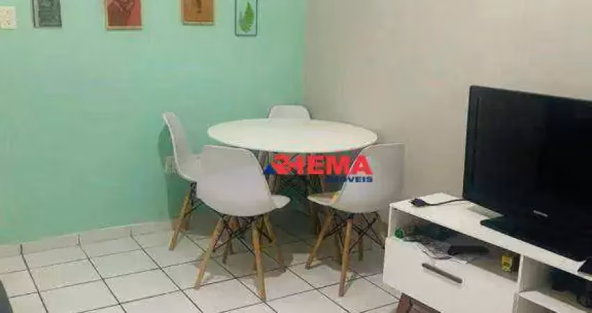 Apartamento com 2 dormitórios para alugar, 65 m² por r$ 2.700,01/mês - boqueirão - santos/sp