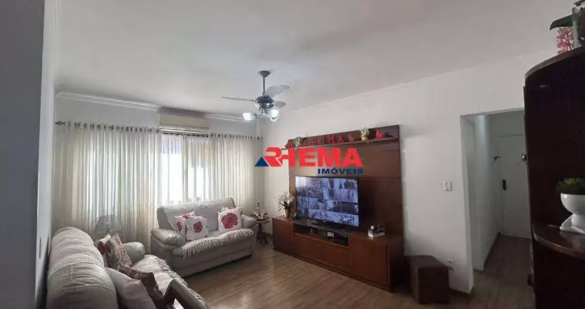 Apartamento com 3 dormitórios à venda, 111 m² por r$ 660.000,00 - marapé - santos/sp