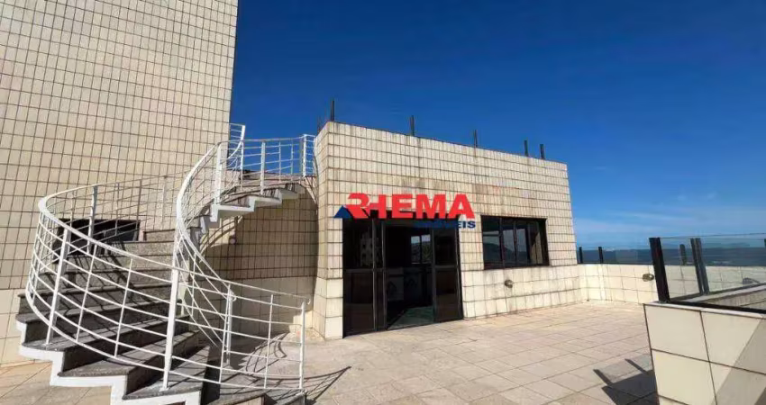 Flat para alugar, 40 m² por r$ 2.800,02/mês - itararé - são vicente/sp