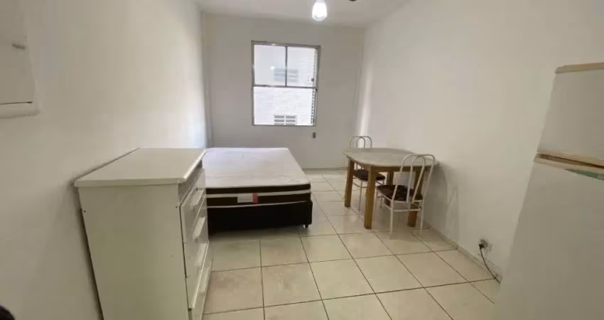 Kitnet para alugar, 28 m² por r$ 2.100/mês - josé menino - santos/sp