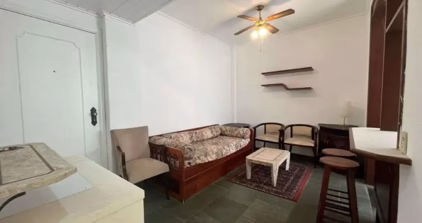 Apartamento com 2 dormitórios para alugar, 38 m² por r$ 3.670,00/ano - gonzaga - santos/sp