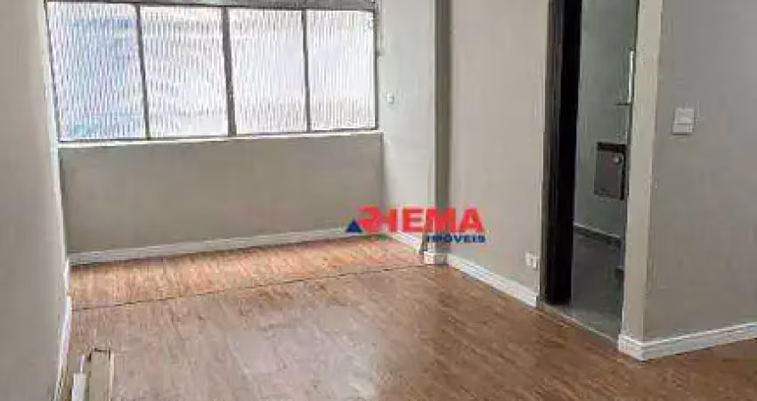 Kitnet com 1 dormitório à venda, 37 m² por r$ 245.000,00 - boa vista - são vicente/sp
