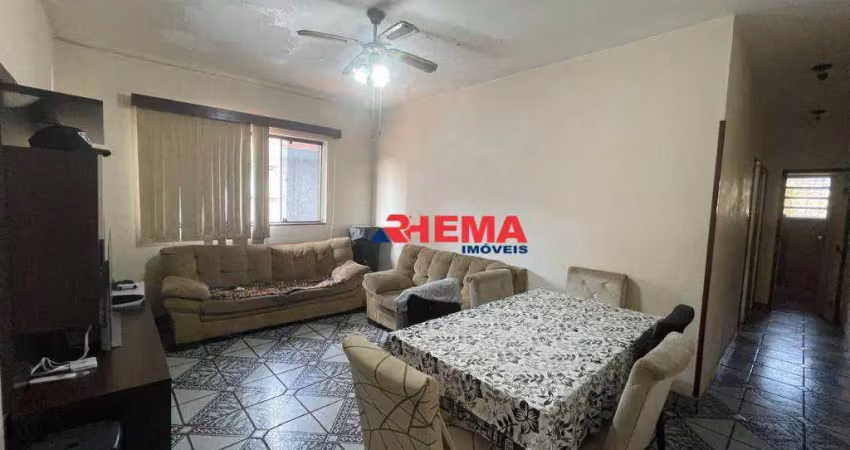 Apartamento com 2 dormitórios à venda, 70 m² por r$ 385.000,00 - embaré - santos/sp