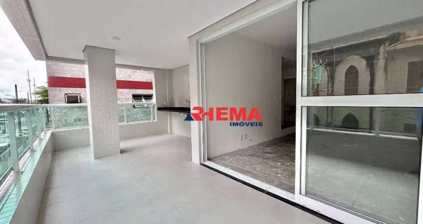 Apartamento com 2 dormitórios à venda, 122 m² por r$ 1.290.000,00 - embaré - santos/sp